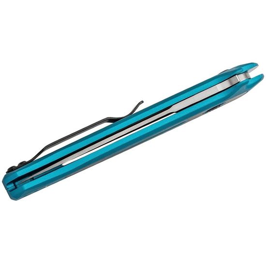 Складной нож Автоматический KERSHAW Launch 8 7150TEALSW c клинком из стали 154CM, рукоять алюминий