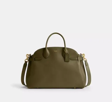 COACH СУМКА SOFT EMPIRE 40, ОЛИВКОВЫЙ