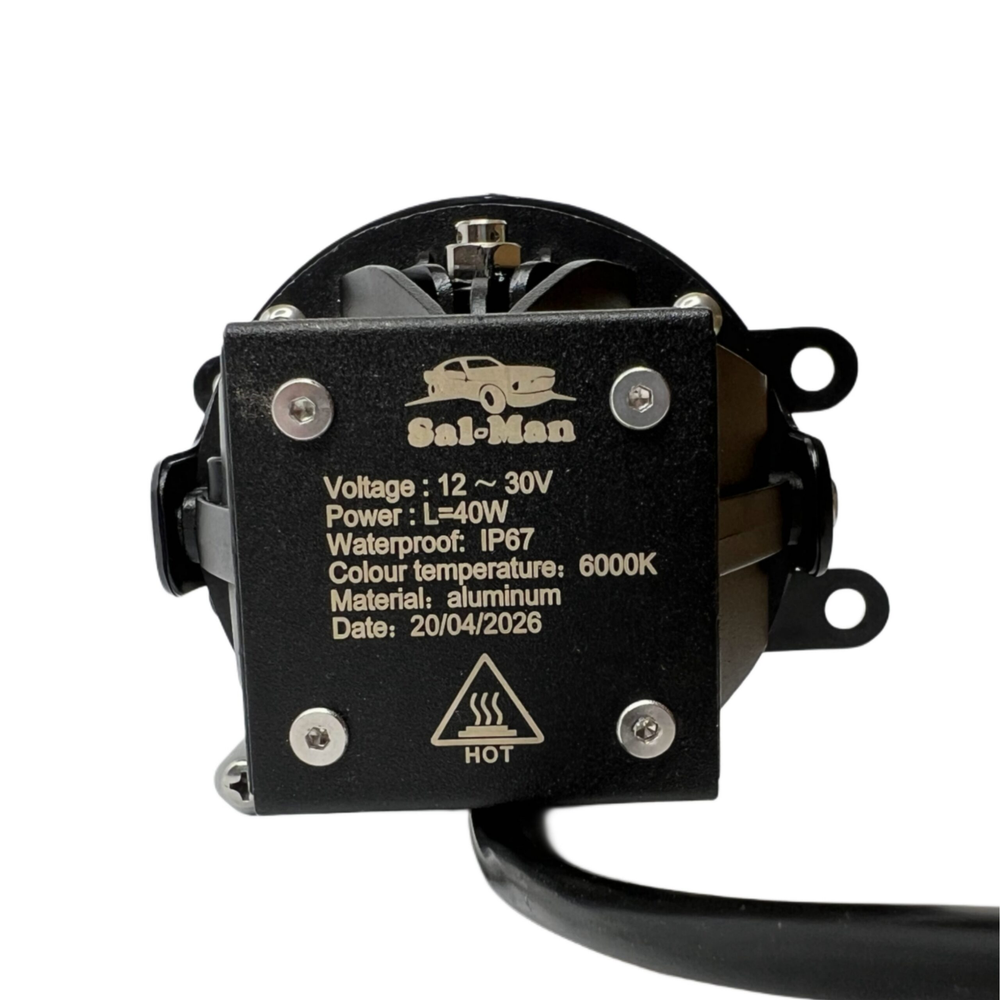 Sal-man LED ПТФ Toyota Camry 70W 6000K Линза 3,0" Ближний/Дальний