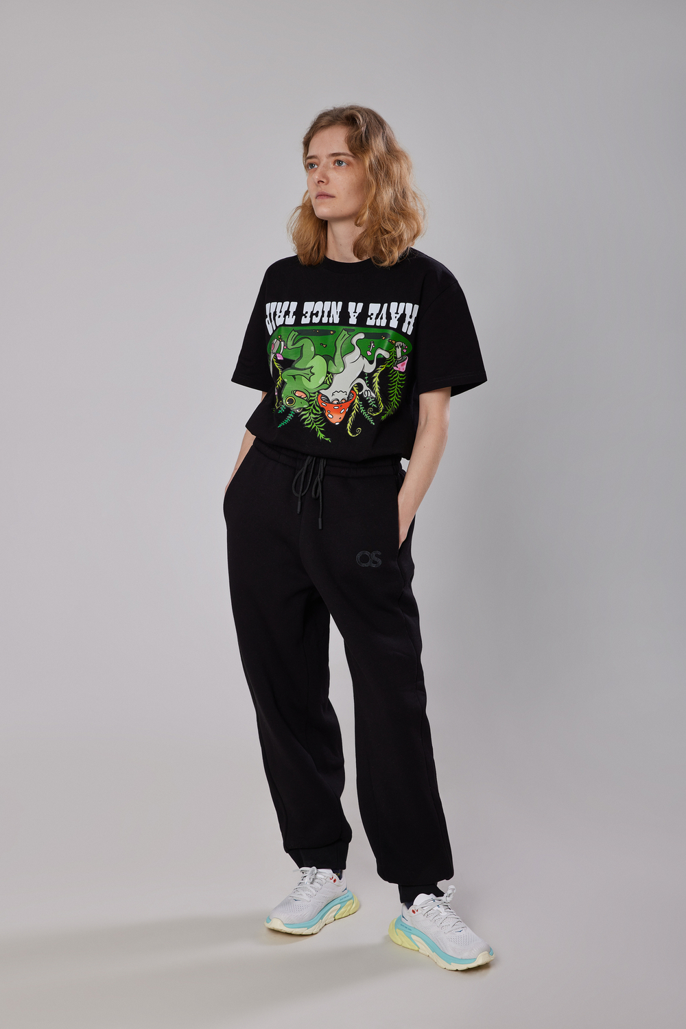 Брюки OuterSpace Black Logo