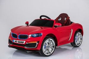 Детский электромобиль Toyland BMW HC 6688 красный фото №1