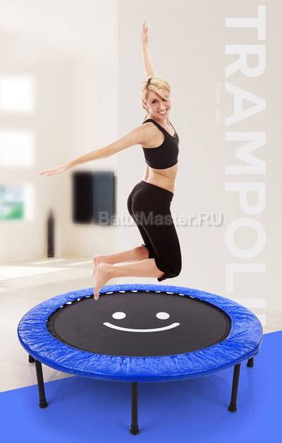 Каркасный батут, диаметр 3,3 фт, оранжевый