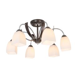 Citilux Крокус CL128161 Люстра потолочная Венге Хром