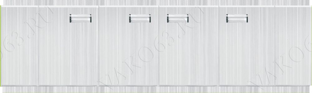 Экран Vako МДФ 1,5 м-Т титан белый