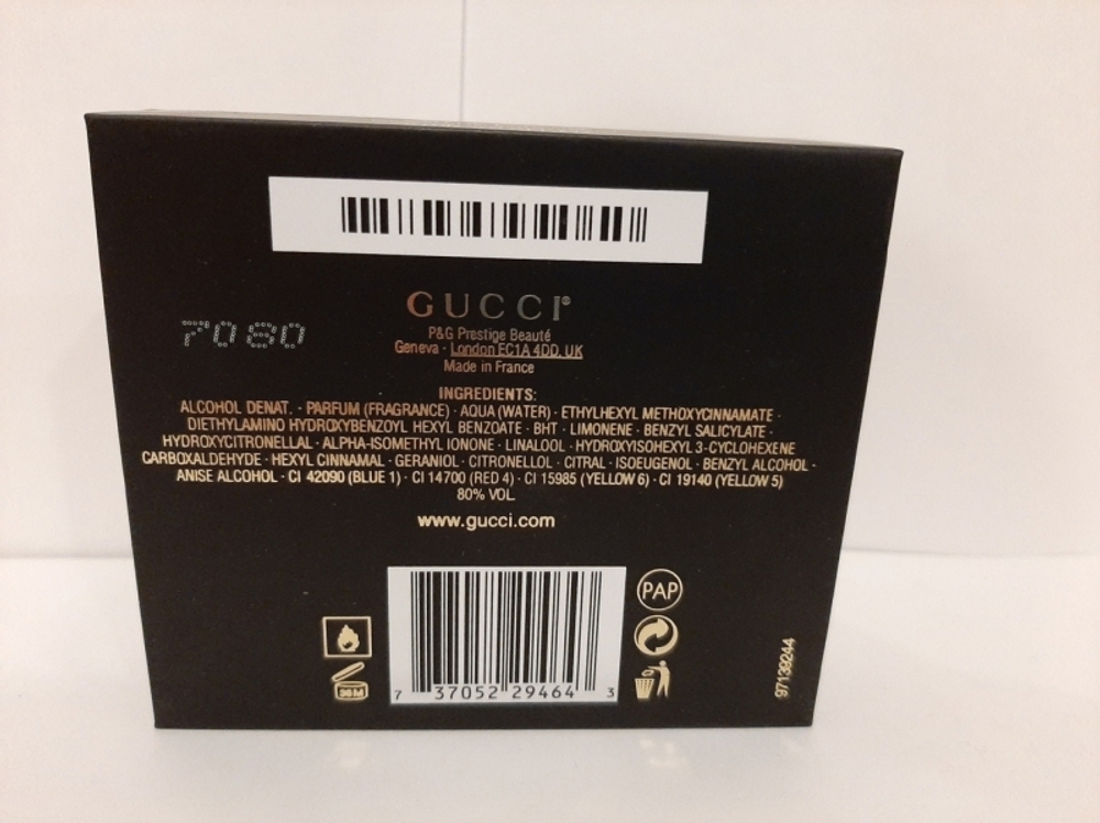 Gucci Flora by Gucci Eau de Parfum 75ml (Коробка парфюма без слюды, парфюм новый, распаковка для фото)