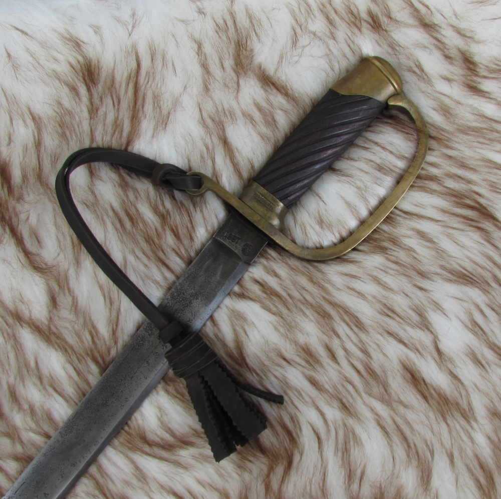 Реплика шашка солдатская Драгунская кованая, образца 1881 года