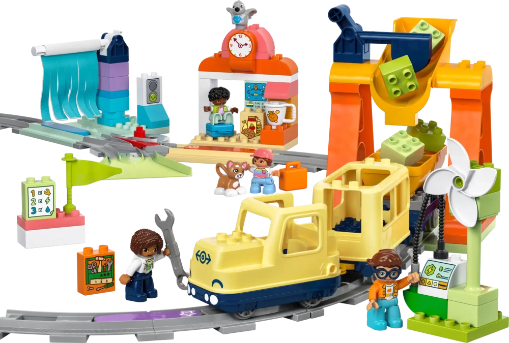 Конструктор LEGO Duplo 10428 Большой интерактивный общественный поезд