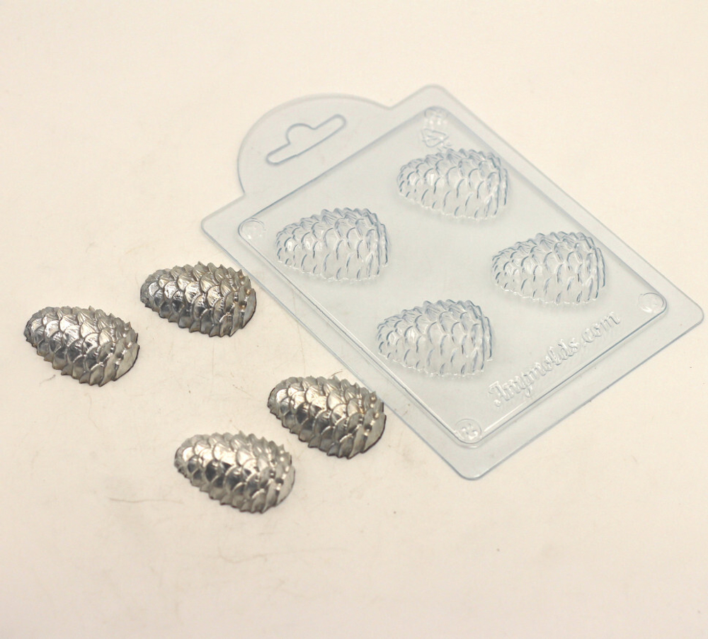 Форма пластиковая "Шишка мини 4в1" 10,5*15,5см