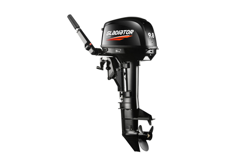 Лодочный мотор GLADIATOR G9,8FHS 9.8 л.с. двухтактный