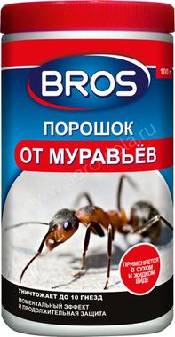 Порошок 100гр. от муравьев BROS