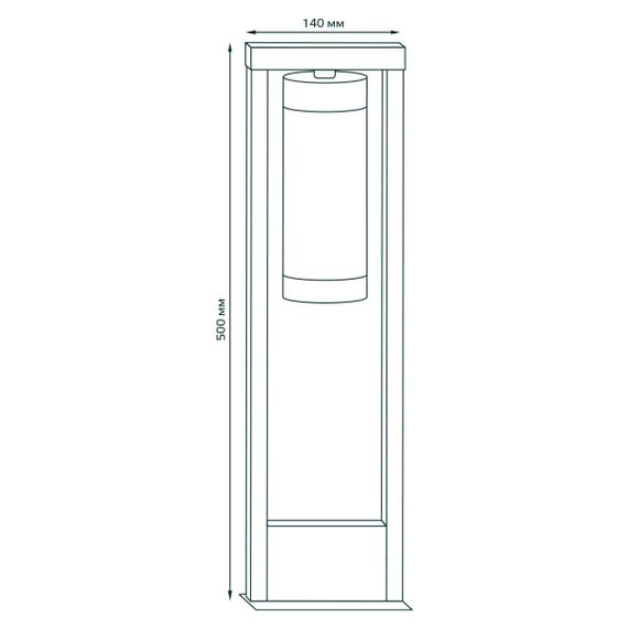 Уличный светильник Gauss Aura GD019