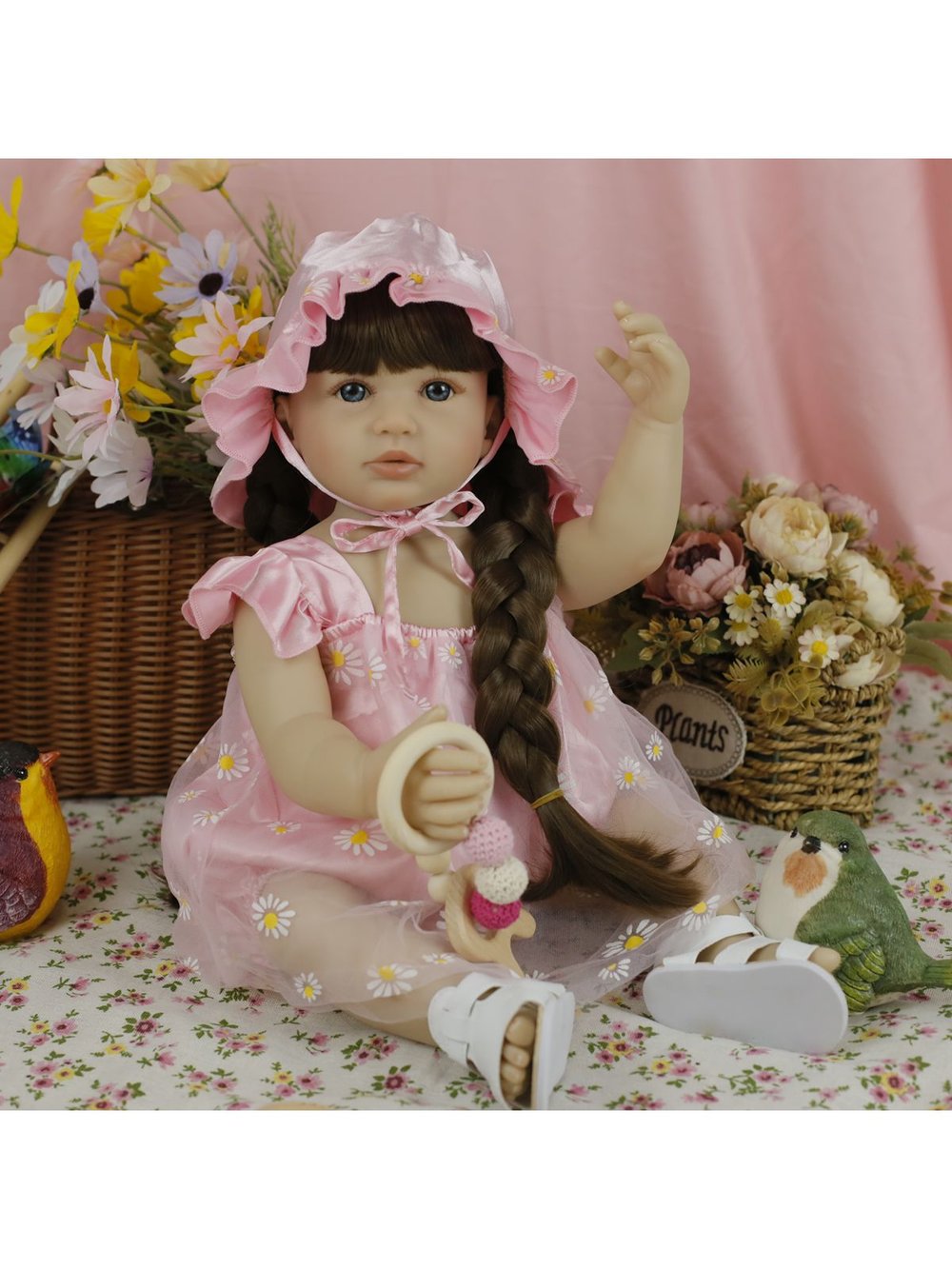 Кукла Реборн виниловая LifeReborn 55см (LR-033)