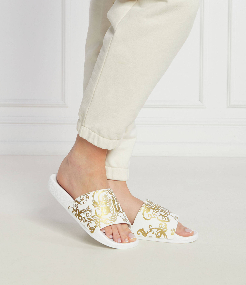 Шлепанцы Versace Jeans Couture - белый(76VA3SQ3ZS365)