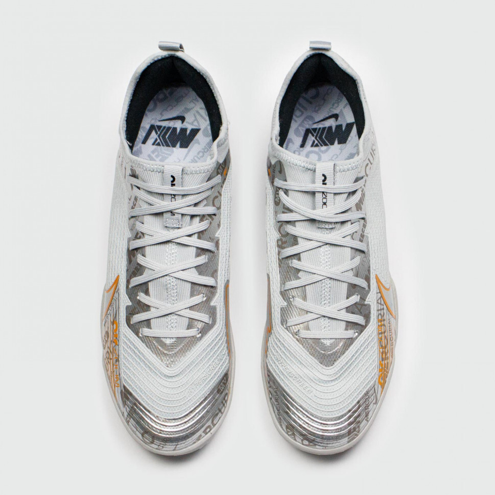 футзалки Nike Air Zoom Mercurial Vapor XV Pro IC Grey Gold