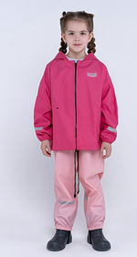 Куртка непромокайка р.110 розовая (Smail)