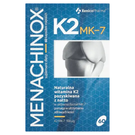 БАД Менахинокс К2-МК7 100 мкг, мягкая капсула, 60 шт.
