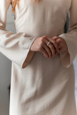 Платье Кейт для беременных и кормящих, Бежевый