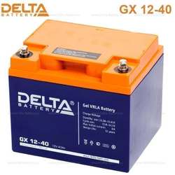 Аккумуляторная батарея Delta GX 12-40 (12V / 40Ah)