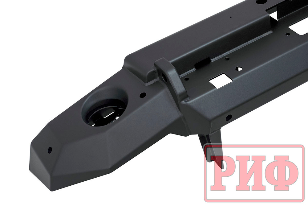 Бампер силовой передний Jeep Wrangler JL 2018+ под доп. фары, без защитной дуги