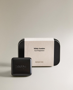 Zara Home Ароматизатор для автомобиля White Jasmine 20 мл, аромат цветочный, Розовый