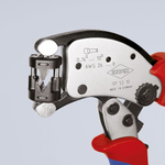 Twistor T Пресс-клещи для контактных гильз DIN 46228 1+4, обжим: трапециевидный, поворот 360°, 0.14-