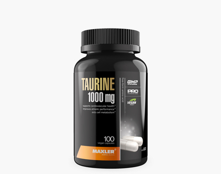 Maxler Taurine 1000 мг 100 веганских капсул