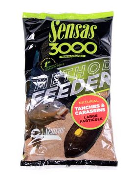 Прикормка Sensas 3000 METHOD FEEDER Tench&Crucian Carp 1кг