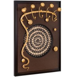 Вешалка настенная Heri 2 Каштан