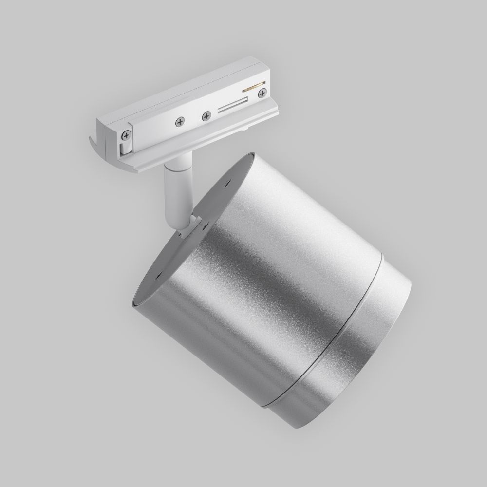 Трековый однофазный светильник Maytoni Unity   TR088-1-GX53-S