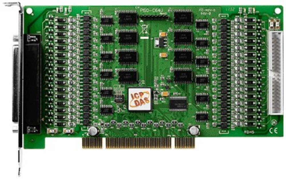 Плата  ICP DAS PISO-C64U CR