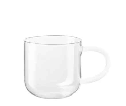 ASA Coppa Стеклянная кружка 400 мл белая
