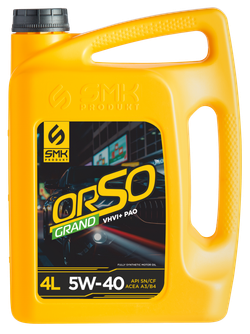 Моторное масло "Orso Grand 5W-40"