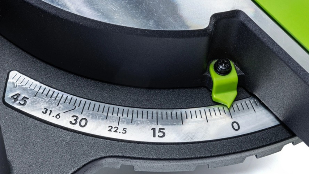 Пила торцовочная аккумуляторная GREENWORKS GD24MS216 24V, б/щ, 4800 об/мин, АКБ 8Ач и ЗУ 1501707UH