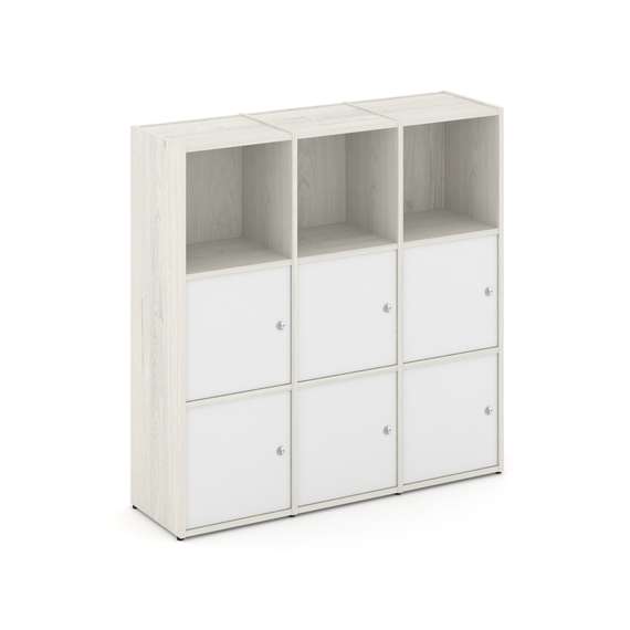 Locker plus Комплект №3 LK.K-003 Дуб Наварра/Белый 1188*350*1203