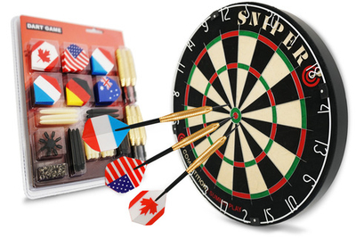 Набор дротиков и запасных частей (6 барелей, 18 хвостовиков, 18 оперений, 8 протектеров) 24 GM