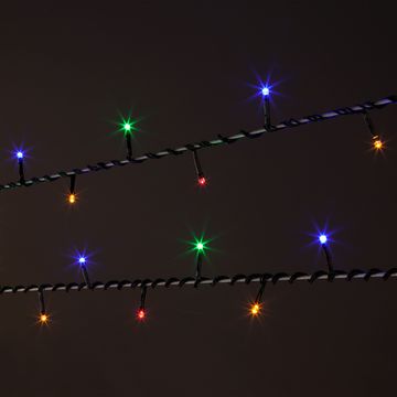 Новогодняя гирлянда нить 400-001 5м IP20 мульти Elektrostandard