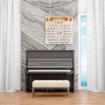 Стенд Таблица тональностей 759