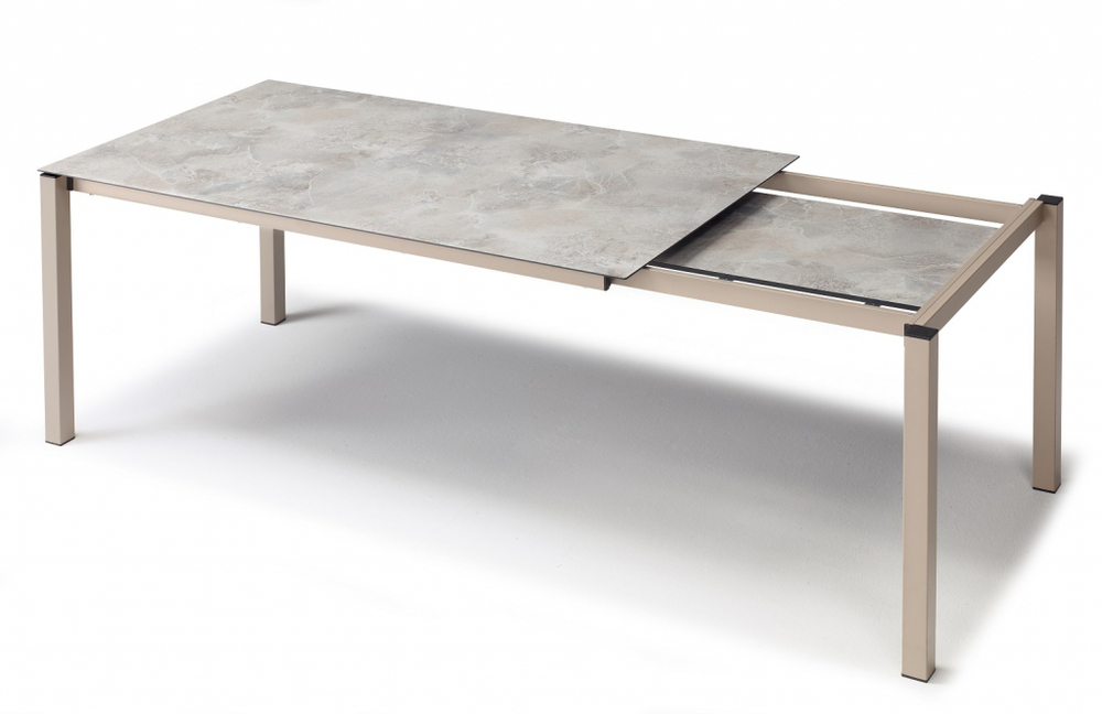 Стол ламинированный раздвижной Scab Design Pranzo Extendable, тортора, каменный