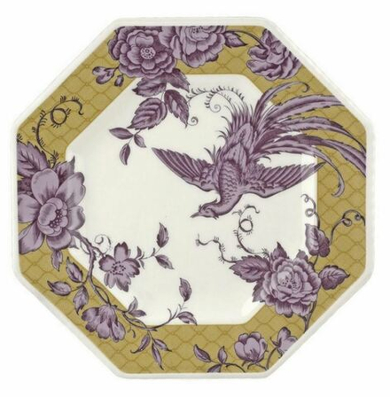 Spode - Восьмиугольная тарелка Kingsley цвета охры, 24 см, спод для завтрака / артикул   KINOC83090  / GTIN 00799317