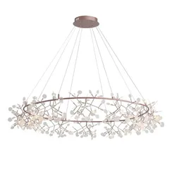 SL379.203.324 Люстра подвесная ST-Luce Медный/Белый LED 324*0,5W 3500K  (из 2-х коробок) RAFINA