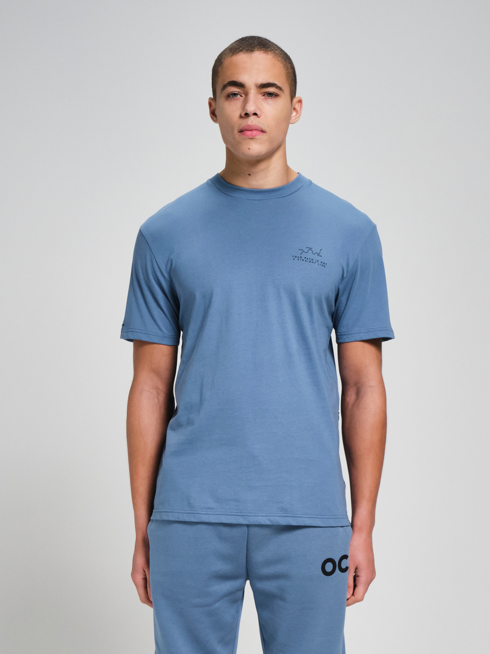 Футболка мужская ORIGINAL CREATOR PATH T-SHIRT, Светло-синий