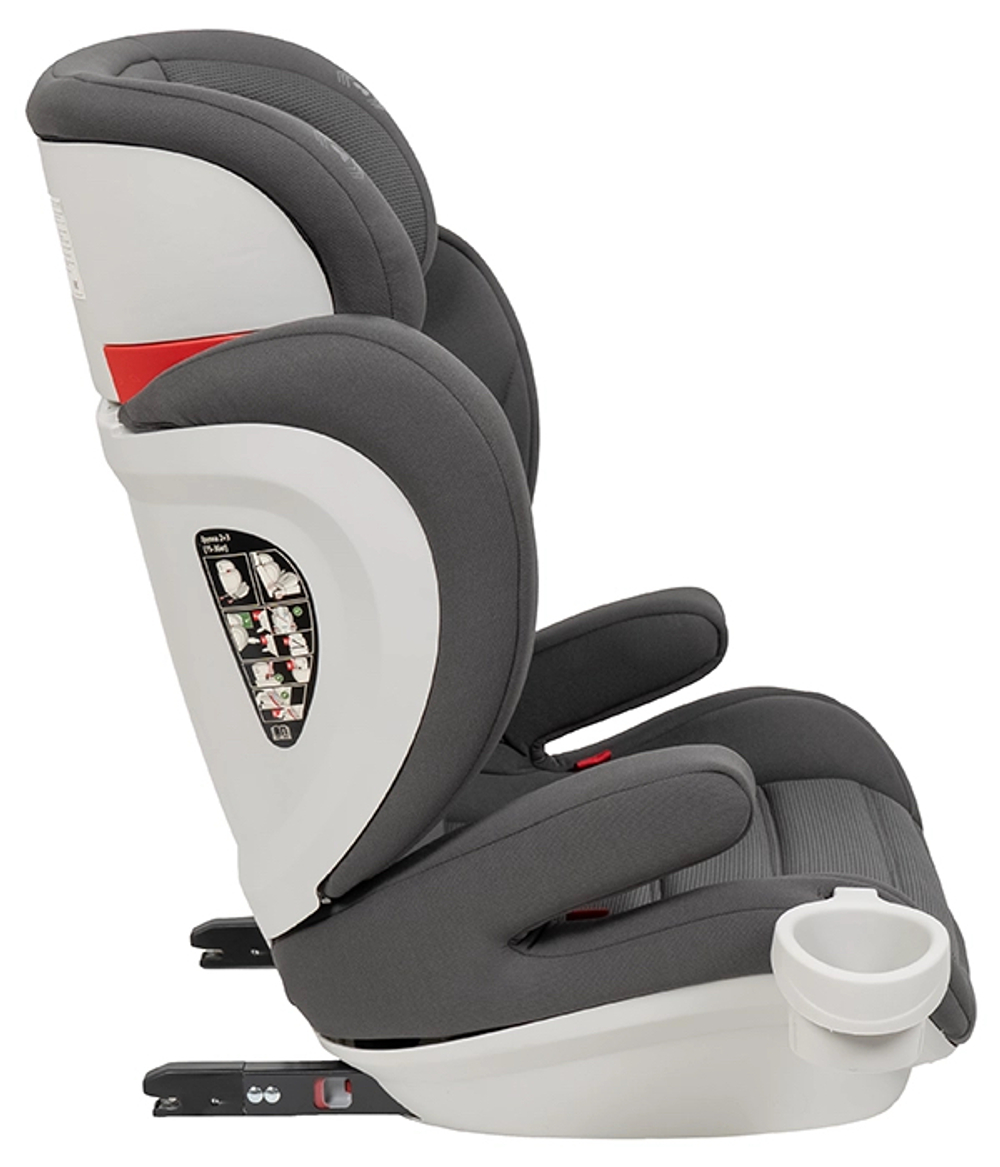 Автокресло детское Farfello ISOFIX COSTA CS-004 группа 2/3 (15-36) графитовый