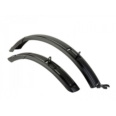 Крылья 8-16100535 пластиковые AXP-City 51 black 27.5-29х51мм раздвижн. перед. 580–700мм, зад 780–90