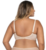 Соблазнительный бюстгальтер на каркасах с мягкими чашками (Размер: 80G) (Цвет: бежевый)