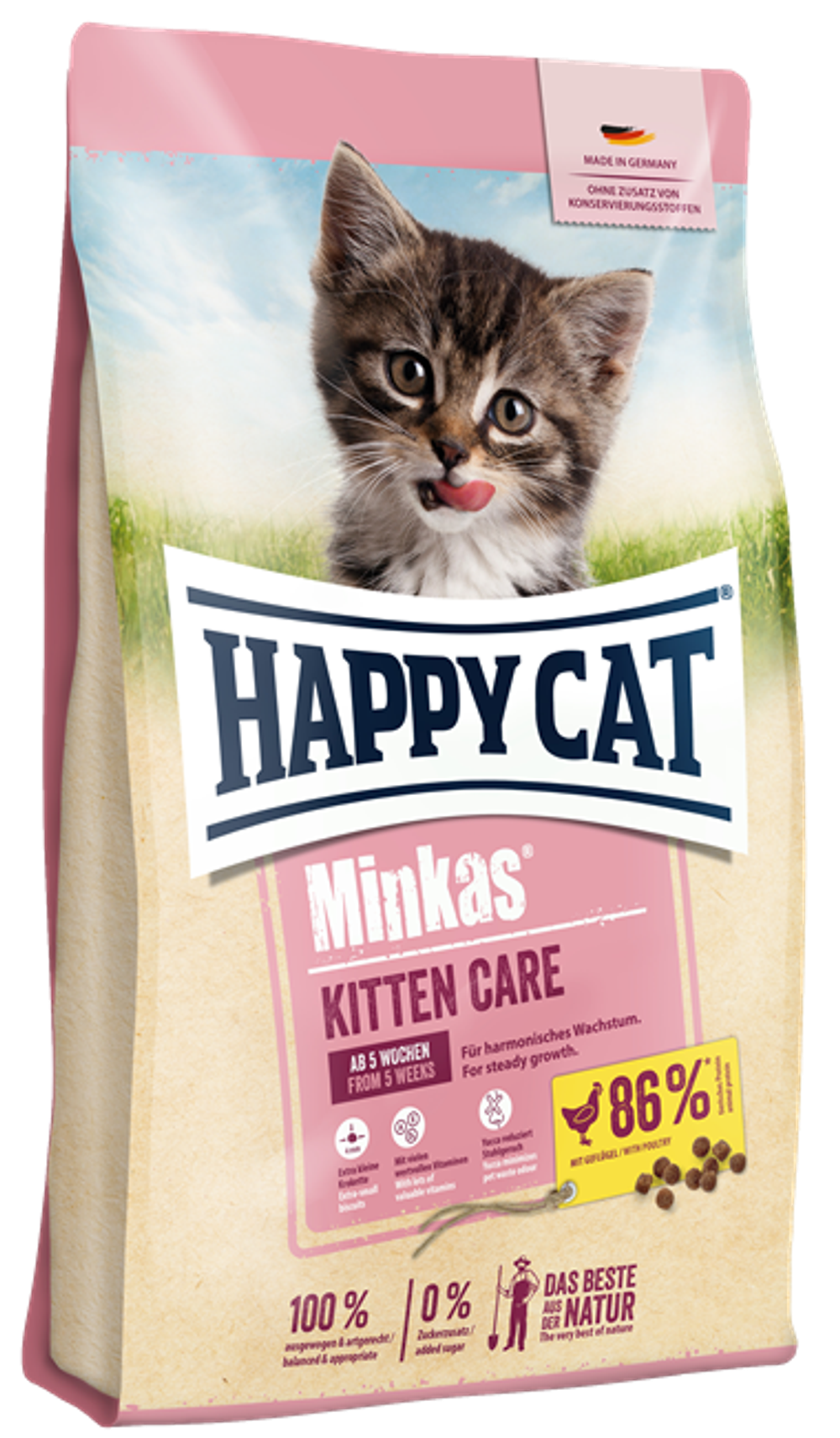 Happy Cat Minkas Kitten Care (птица)