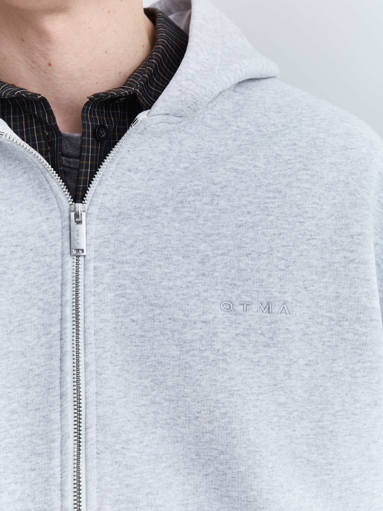 Зип худи из футера