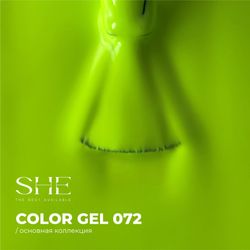 She Гель-лак 072, 10мл