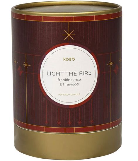 Light the Fire, свеча Holiday collection, Kobo Candles