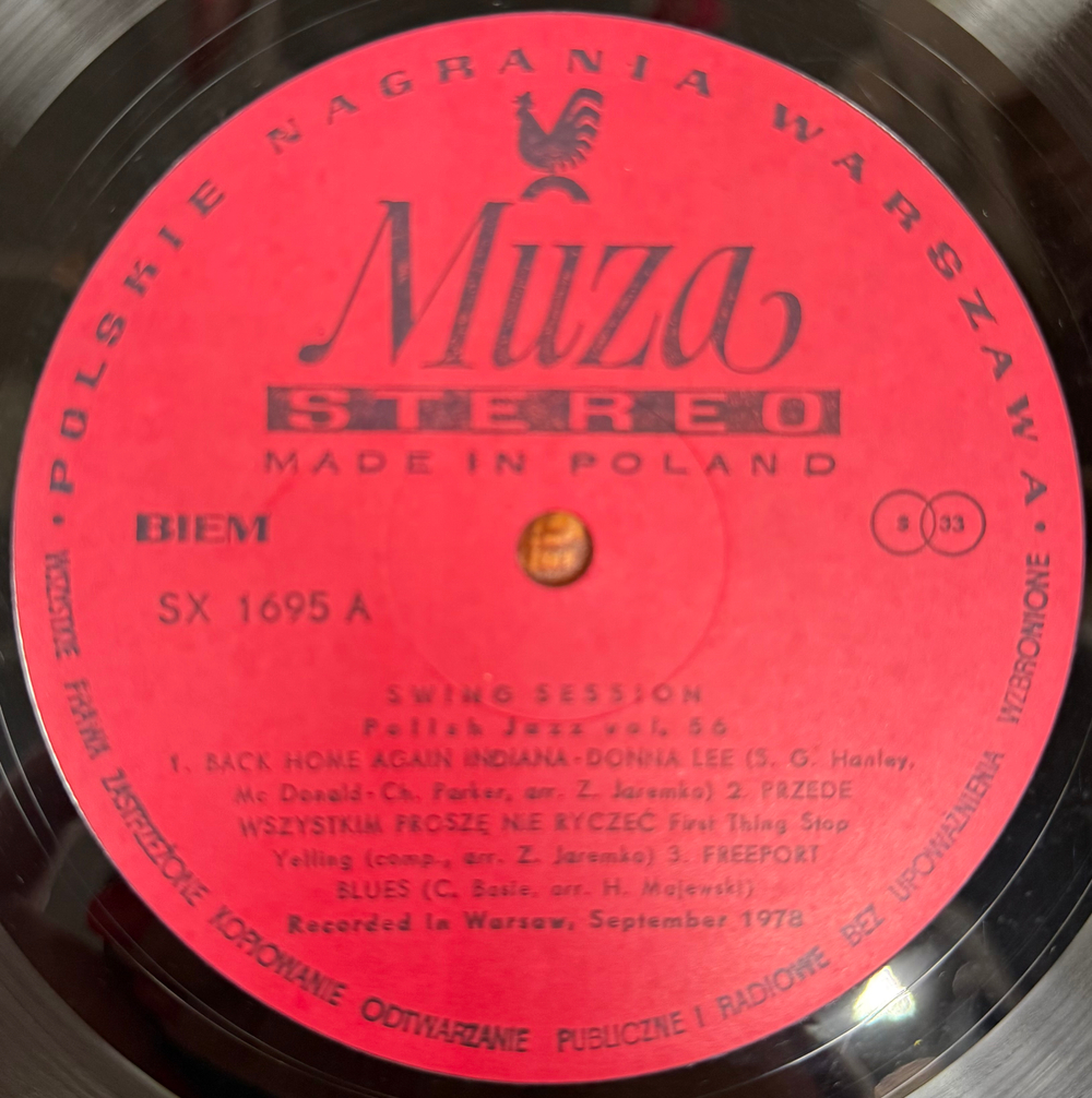 Виниловая пластинка Swing Session – Swing Session LP