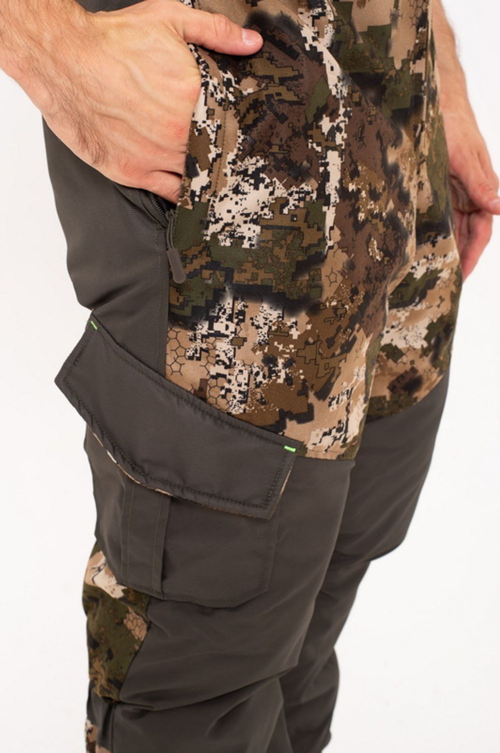 Зимний костюм для охоты и рыбалки ONERUS "Горный -45" (Алова, Бежевый) Полукомбинезон